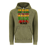 Vintage Olive juneteenth im black every month Vintage Hoodie - LillyAllenDesigns