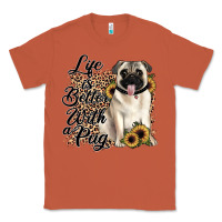Life Is Better With A Pug Classic Tee | Teevron