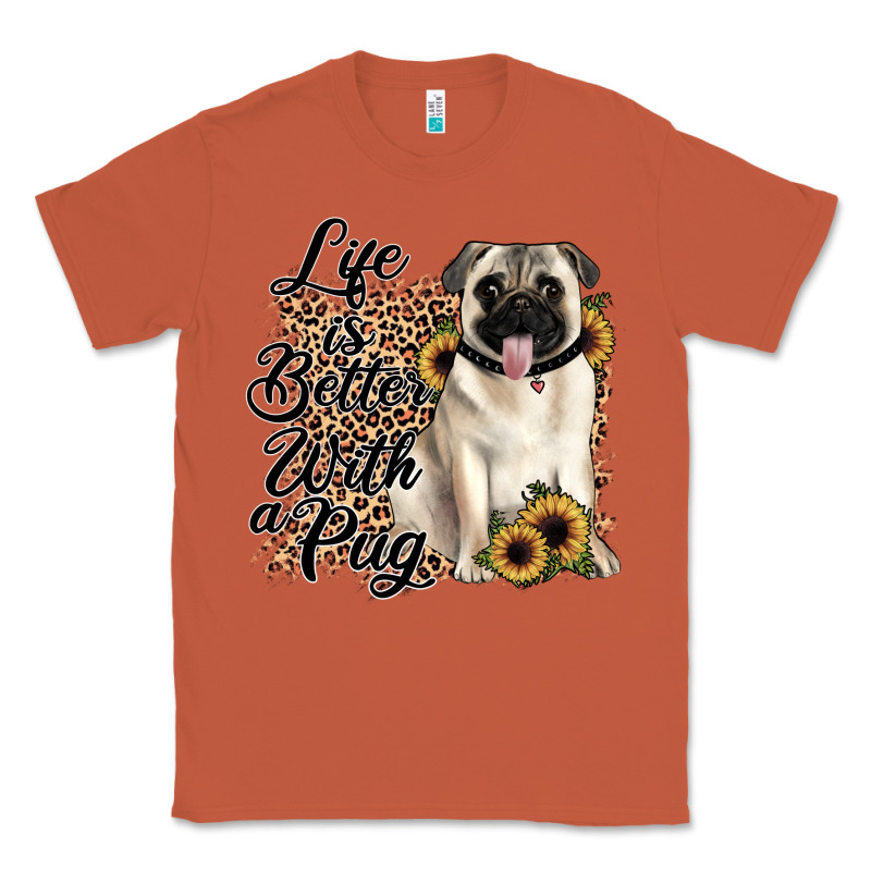 Life Is Better With A Pug Classic Tee by JahusDesignShop | Teevron
