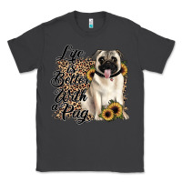 Smoke life is better with a pug Classic Tee - JahusDesignShop
