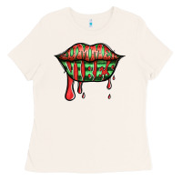 Bone summer vibes watermelon lips Ladies Tee - Jasminsmagicworld