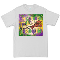 Dove Grey i'm catchin' if you're throwin Premium Tee - MaliasSmallBusiness