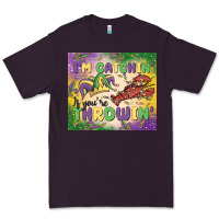 Plum i'm catchin' if you're throwin Premium Tee - MaliasSmallBusiness