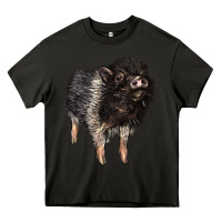 Asphalt Baby Hampshire Pig Heavy Core Tee - LillyAllenDesigns