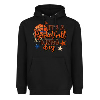 Black it's a basketball kinda day Heavyweight Hoodie - FaDigitalArtStudio
