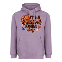 Lavender it's a basketball kinda day Heavyweight Hoodie - FaDigitalArtStudio