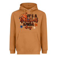 It's A Basketball Kinda Day Heavyweight Hoodie | Teevron