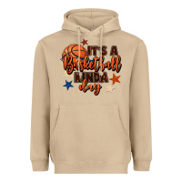 Mushroom it's a basketball kinda day Heavyweight Hoodie - FaDigitalArtStudio