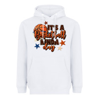 White it's a basketball kinda day Heavyweight Hoodie - FaDigitalArtStudio