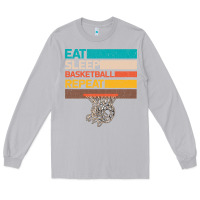 Moon Dust Eat Sleep Basketball Repeat Long Sleeve Tee - Bettercallsaul