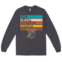 Smoke Eat Sleep Basketball Repeat Long Sleeve Tee - Bettercallsaul