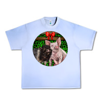 Grape Ice christmas pig Urban Heavy Tee - LillyAllenDesigns