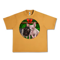 Peanut Butter christmas pig Urban Heavy Tee - LillyAllenDesigns
