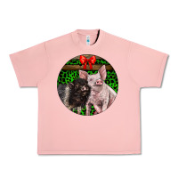 Salmon christmas pig Urban Heavy Tee - LillyAllenDesigns