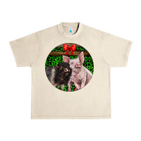 Sandshell christmas pig Urban Heavy Tee - LillyAllenDesigns