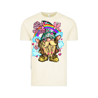 Vintage Arctic best mom gnome rainbow clouds butterfly glitter Vintage Tee - LillyAllenDesigns