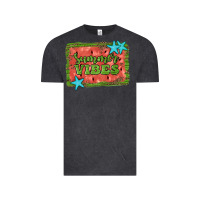 Vintage Black summer vibes watermelon Vintage Tee - JahusDesignShop