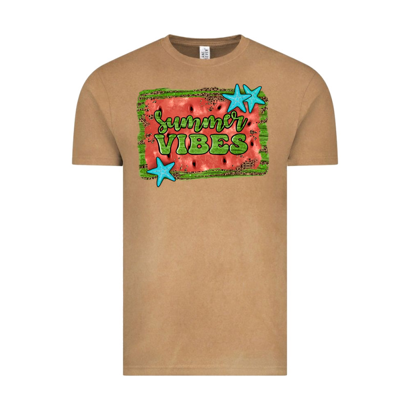 Summer Vibes Watermelon Vintage Tee by JahusDesignShop | Teevron