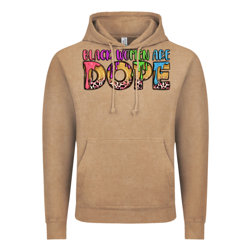 Black Women Are Dope Vintage Hoodie by LillyAllenDesigns | Teevron