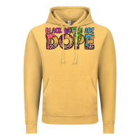 Vintage Mustard black women are dope Vintage Hoodie - LillyAllenDesigns