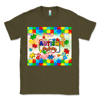 Army Green autism mom Classic Tee - LillyAllenDesigns