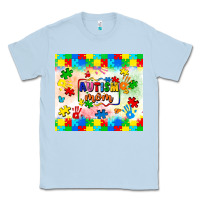 Dusty Blue autism mom Classic Tee - LillyAllenDesigns