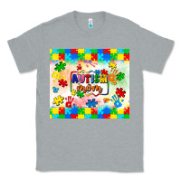 Heather Grey autism mom Classic Tee - LillyAllenDesigns