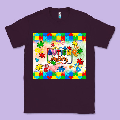 Autism Mom Classic Tee Designed By Lillyallendesigns