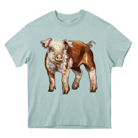 Arona Baby Hereford Pig Heavy Core Tee - LillyAllenDesigns