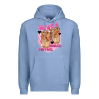 Colony Blue We're a perfect match Valentine's Day Premium Hoodie - FaDigitalArtStudio