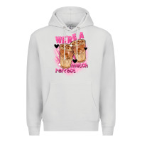 Dove Grey We're a perfect match Valentine's Day Premium Hoodie - FaDigitalArtStudio