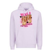 Lilac We're a perfect match Valentine's Day Premium Hoodie - FaDigitalArtStudio