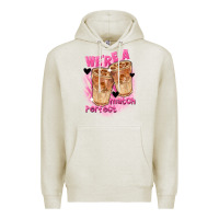 Oatmeal Heather We're a perfect match Valentine's Day Premium Hoodie - FaDigitalArtStudio