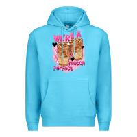 Ocean Blue We're a perfect match Valentine's Day Premium Hoodie - FaDigitalArtStudio