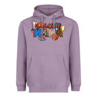 Lavender basketball mama Heavyweight Hoodie - FaDigitalArtStudio