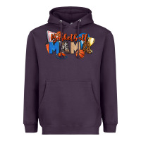 Plum basketball mama Heavyweight Hoodie - FaDigitalArtStudio