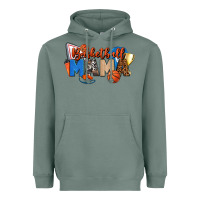 Sage basketball mama Heavyweight Hoodie - FaDigitalArtStudio