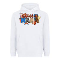 White basketball mama Heavyweight Hoodie - FaDigitalArtStudio