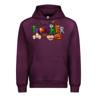 Mauve Wine halloween teacher Urban Hoodie - LillyAllenDesigns