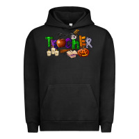 Pigment Black halloween teacher Urban Hoodie - LillyAllenDesigns