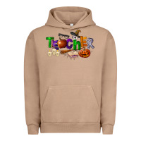 Pigment Burro halloween teacher Urban Hoodie - LillyAllenDesigns