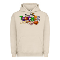 Pigment French Oak halloween teacher Urban Hoodie - LillyAllenDesigns