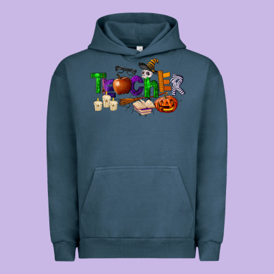 Halloween Teacher Urban Hoodie Designed By Lillyallendesigns