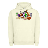 Pigment Pistachio halloween teacher Urban Hoodie - LillyAllenDesigns