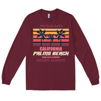 Burgundy California Long Sleeve Tee - Bettercallsaul