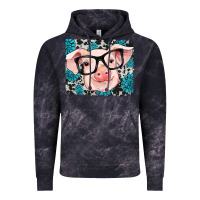 Cloud Black gemstone and cowhide pig Vintage Hoodie - RanaPortraitStore