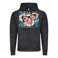 Vintage Black gemstone and cowhide pig Vintage Hoodie - RanaPortraitStore