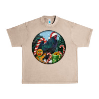 French Oak jersey giant rooster christmas Urban Heavy Tee - LillyAllenDesigns