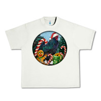 Pistachio jersey giant rooster christmas Urban Heavy Tee - LillyAllenDesigns