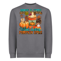 Storm Just a girl who loves pumpkin spice Heavyweight Sweatshirt - NancyCooperArtShop